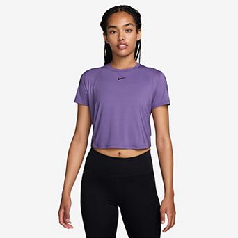 Women's Nike One Dri-FIT Crop Short Sleeve Top