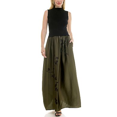 Women's Taylor 2-Piece Mockneck Sweater & Maxi Skirt Set