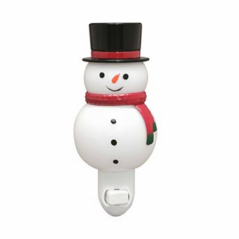 St. Nicholas Square® Glass Snowman Night Light