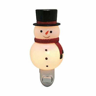 St. Nicholas Square® Glass Snowman Night Light
