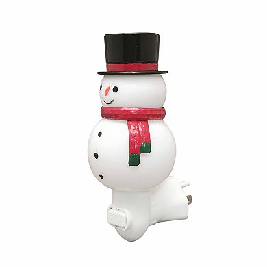 St. Nicholas Square® Glass Snowman Night Light