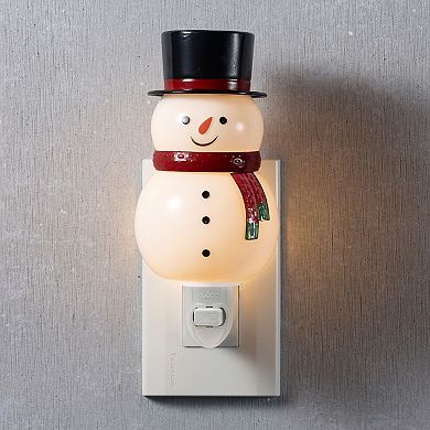 St. Nicholas Square® Glass Snowman Night Light