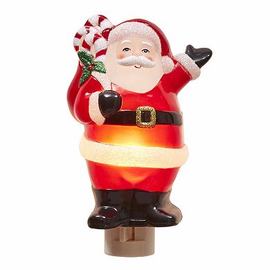 St. Nicholas Square® Plastic Santa Night Light