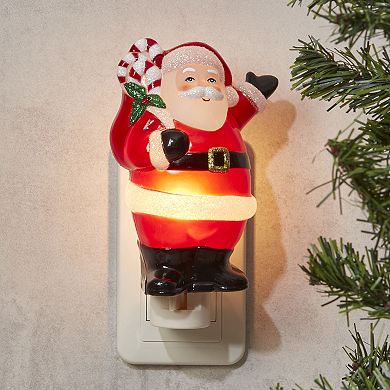 St. Nicholas Square® Plastic Santa Night Light