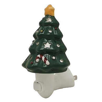 St. Nicholas Square® Ceramic Christmas Tree Night Light