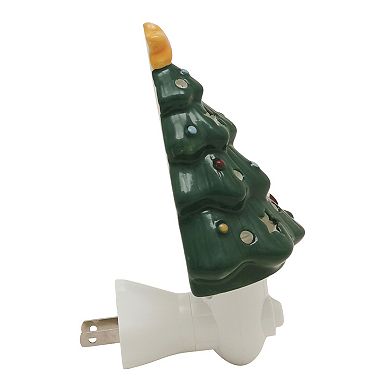 St. Nicholas Square® Ceramic Christmas Tree Night Light
