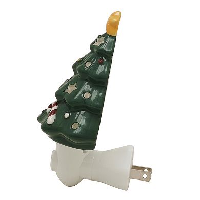 St. Nicholas Square® Ceramic Christmas Tree Night Light