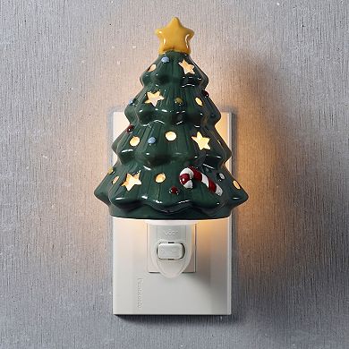 St. Nicholas Square® Ceramic Christmas Tree Night Light