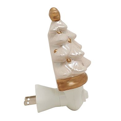 St. Nicholas Square® Ceramic Tree Night Light