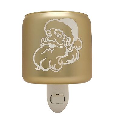 St. Nicholas Square® Glass Santa Night Light