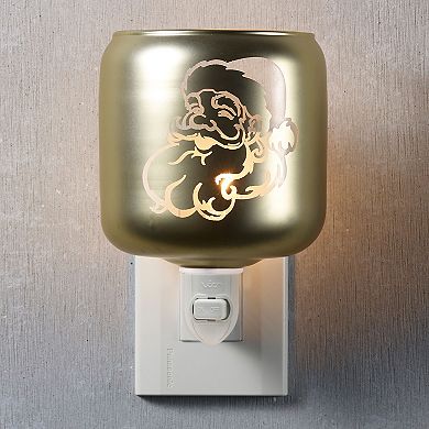 St. Nicholas Square® Glass Santa Night Light