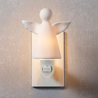 St. Nicholas Square® Ceramic Angel Night Light