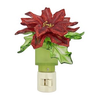 St. Nicholas Square® Poinsettia Bulb Night Light