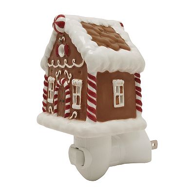 St. Nicholas Square® Ceramic Gingerbread House Night Light