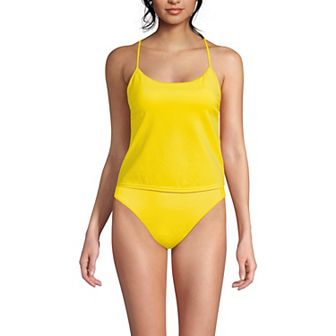 Women's Lands' End Tugless QuickDry Adjustable Strappy Back Swim Top