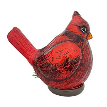 St. Nicholas Square® Acrylic Cardinal Snow Globe Christmas Table Decor