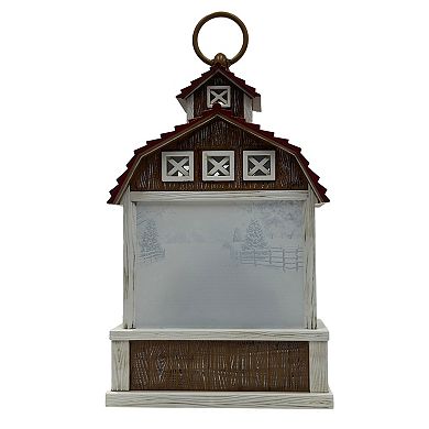 St. Nicholas Square® LED Barn Shimmer Table Decor