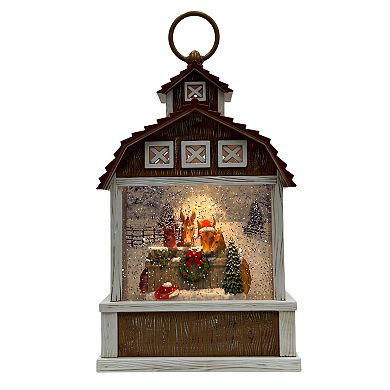 St. Nicholas Square® LED Barn Shimmer Table Decor