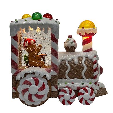 St. Nicholas Square® LED Gingerbread Train Table Decor