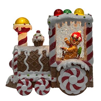 St. Nicholas Square® LED Gingerbread Train Table Decor