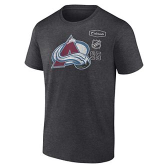 Men's Fanatics Colorado Avalanche Origin Heritage Logo Graphic Tee