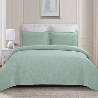 C&F Home Shiloh Floral Coverlet Set with Shams