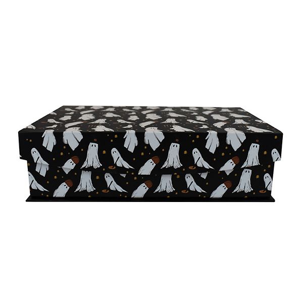 Celebrate Together™ Halloween Ghost Print Paper Box Table Decor