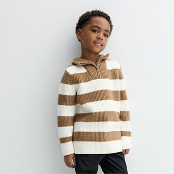 Boys 4-8 Jumping Beans® Ski Neck Quarter Zip Sweater