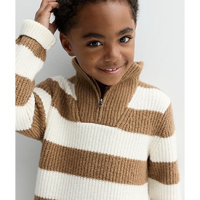 Boys 4-8 Jumping Beans® Ski Neck Quarter Zip Sweater