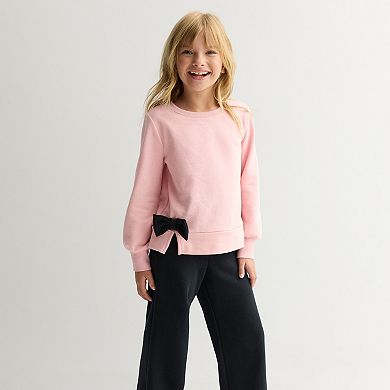 Girls 4-8 Carter's 2-pc. Bow Pullover Top & Pant Set