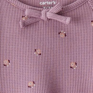 Girls 4-8 Carter's Thermal Top & Flared Pant Set