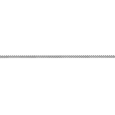 Men's LYNX Stainless Steel 4mm Curb Chain Necklace