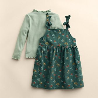 Baby & Toddler Girl Little Co. by Lauren Conrad 2 pc Top & Jumper Dress Set