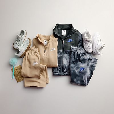 Boys 4-7 Nike Dri-FIT Tie Dye Print Midweight Full Zip Jacket