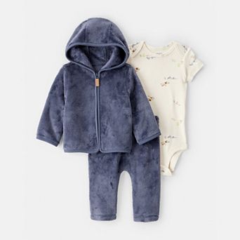 Baby Boy Carter's 2 pc Velour Jacket & Pants Set