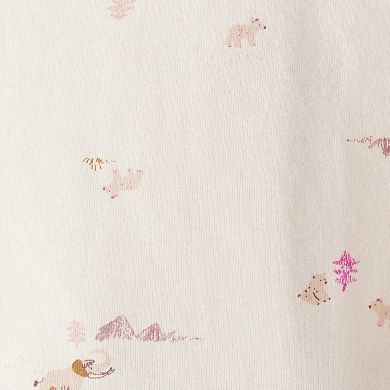 Baby Girl Carter's 2-Pc. Velour Overall & Long Sleeve Top Set