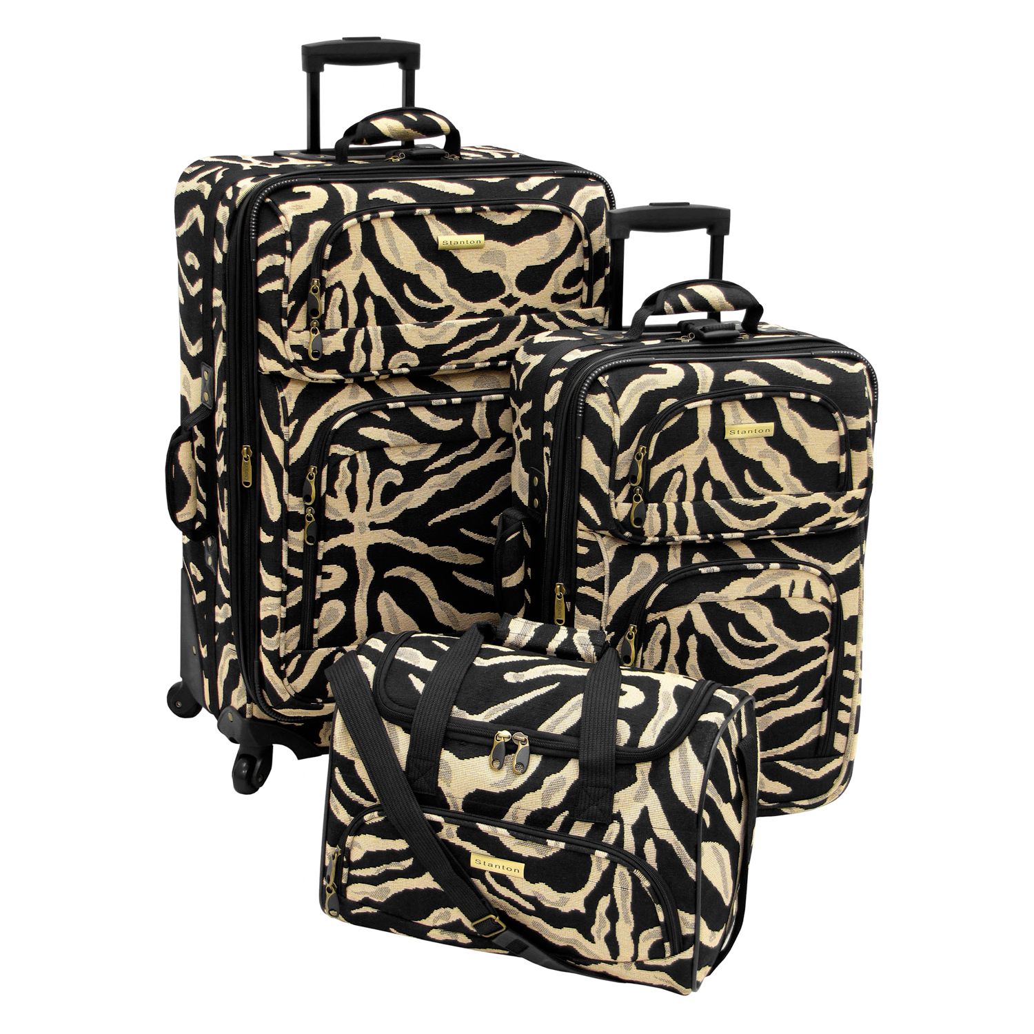 it zebra suitcase