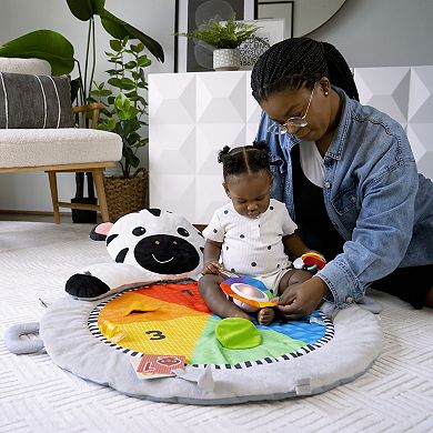 Baby Einstein Zen's Milestone Plush Activity Gym 3-Piece Set