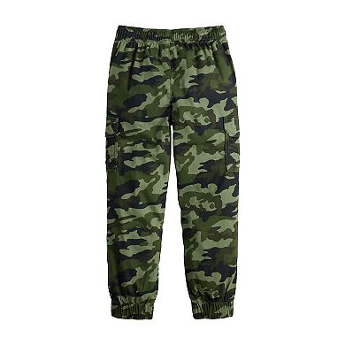 Boys 4-12 Jumping Beans® Cargo Twill Joggers