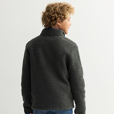 Boys 8-20 Sonoma Goods For Life® High Pile Fleece Zip-Up Jacket