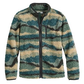 Boys 8-20 Sonoma Goods For Life® High Pile Fleece Zip-Up Jacket