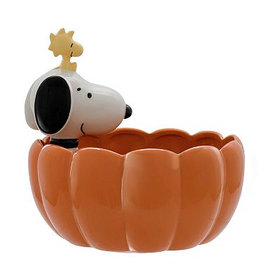 Celebrate Together Halloween Peanuts Snoopy Pumpkin Candy Bowl
