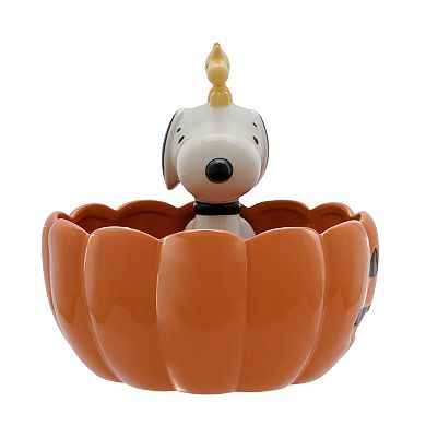 Celebrate Together Halloween Peanuts Snoopy Pumpkin Candy Bowl