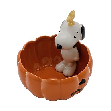 Celebrate Together Halloween Peanuts Snoopy Pumpkin Candy Bowl