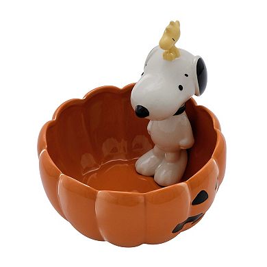 Celebrate Together Halloween Peanuts Snoopy Pumpkin Candy Bowl