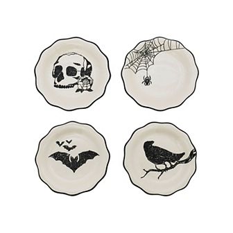 Celebrate Together™ Halloween 4 pc Spooky Appetizer Plates Set