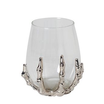 Celebrate Together™ Halloween Skeleton Bones Stemless Wine Glass