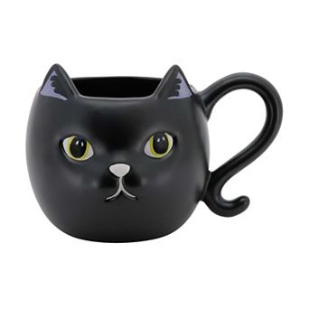 Celebrate Together™ Halloween Cat Face Ceramic Mug