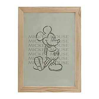 Disney's Mickey Mouse Text Framed Wall Art by The Big One®