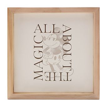Disney's Mickey Mouse Magic Caption Box Table Decor by The Big One®